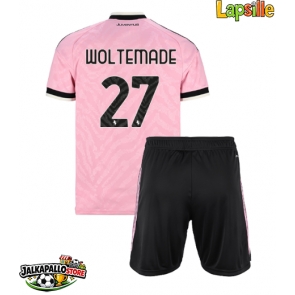 Juventus Nick Woltemade #27 Vieraspaita Lapsille 2026-27 Lyhythihainen (+ shortsit)